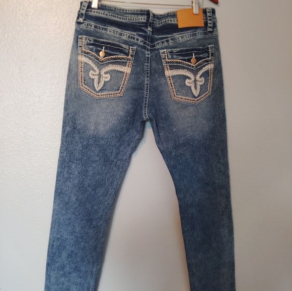 Indigo Wisdom Original Jeans Denim size 34X32 - Picture 7 of 16